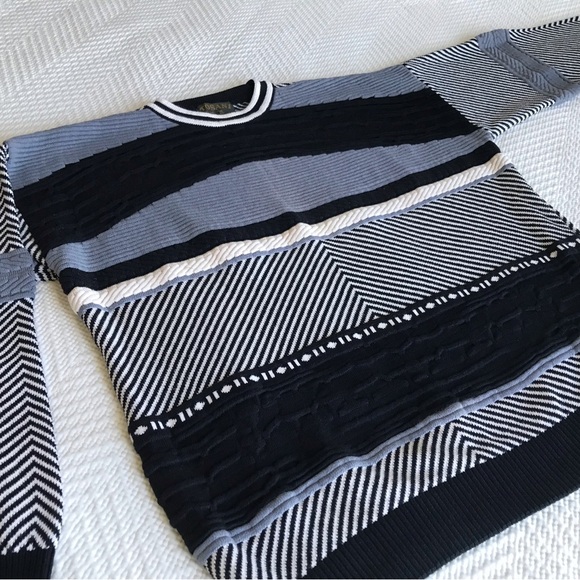 Vintage TOSANI Mens Sweater Coogi Style - Picture 10 of 17